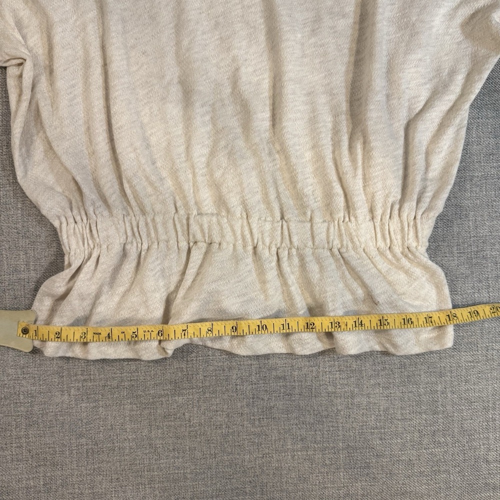 Wrangler Retro Embroidered Peasant Top Womens XL Boho Western Prairie Cream - Picture 4 of 13